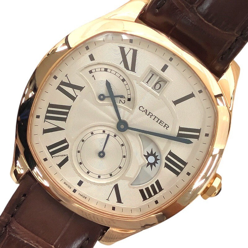 カルティエ Cartier ドライブ ドゥ カルティエ 2タイムゾーン