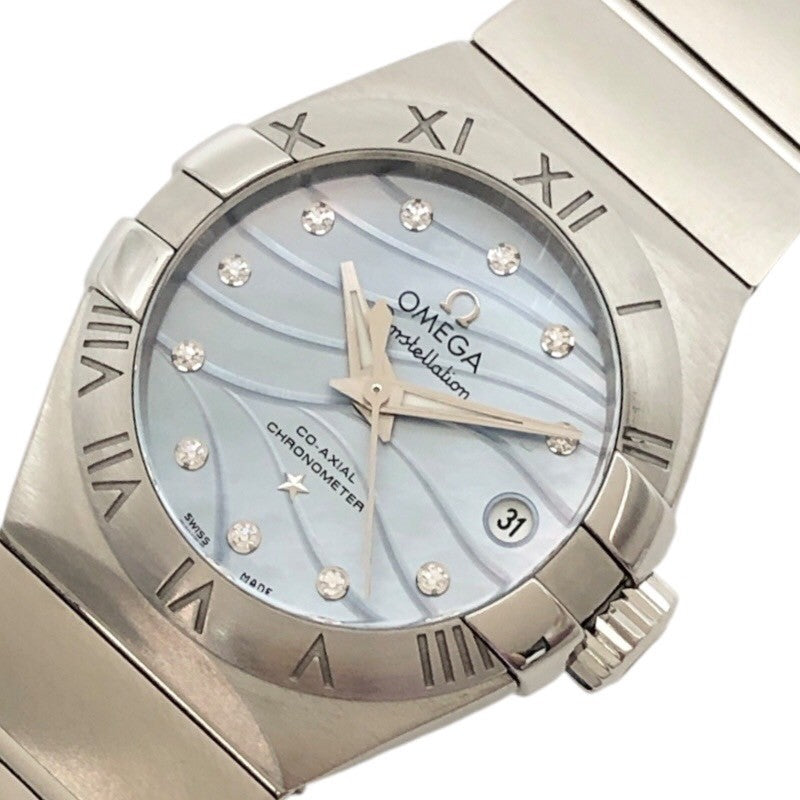 オメガ OMEGA コンステレーション コーアクシャル ブルーシェル 123.10
