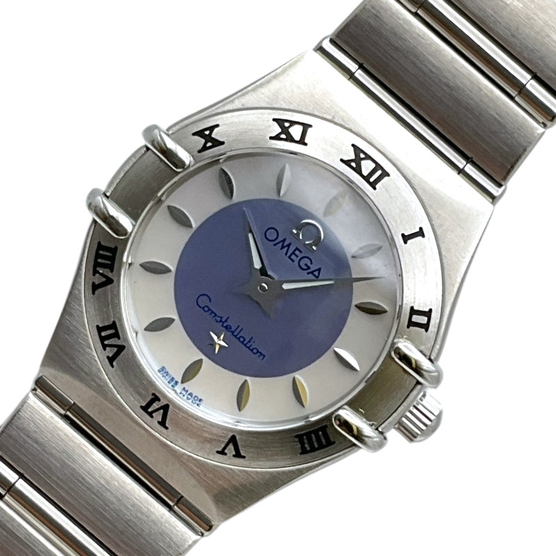 オメガ OMEGA コンステレーション ミニ ブルー/ホワイトシェル 1562.84