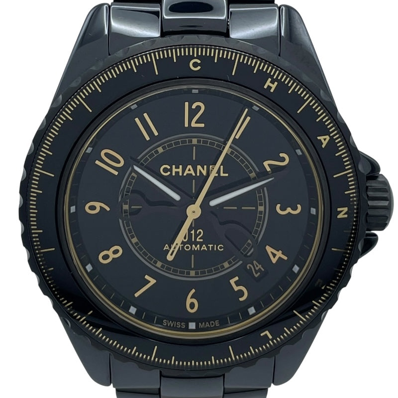 シャネル CHANEL J12 クチュール 38MM 世界555本限定 H9762 ブラック