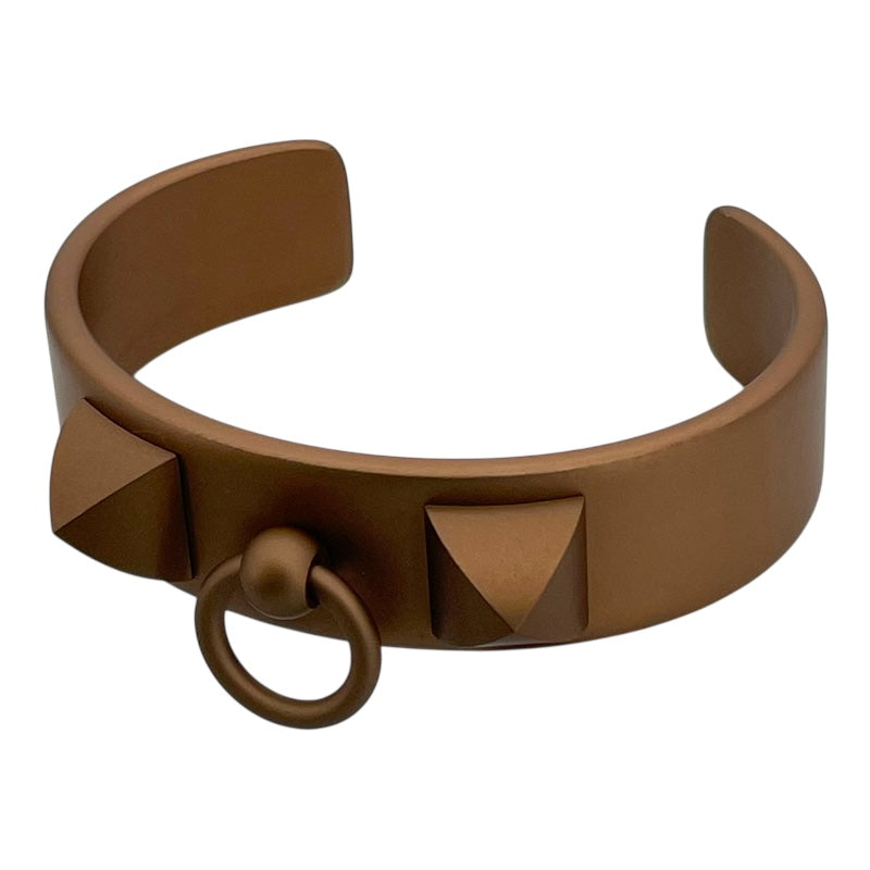 エルメス HERMES メドールバングル ブロンズ アルミ アクセサリー