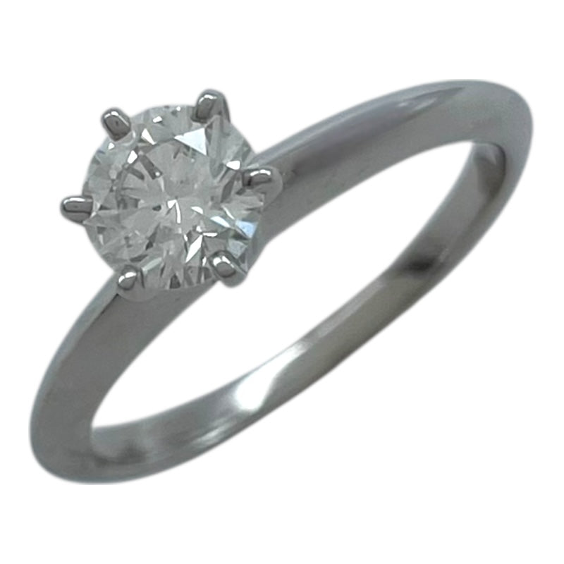 ティファニー TIFFANY＆CO ソリティア ダイヤリング プラチナ Pt950