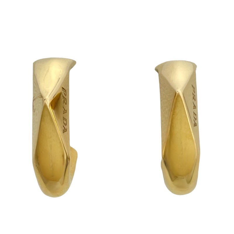 プラダ PRADA ピアス ゴールド Au750 ジュエリー | 中古ブランド