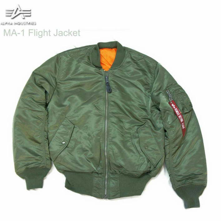 MA-1 ジャケット アルファインダストリーズ＜ALPHA INDUSTRIES INC