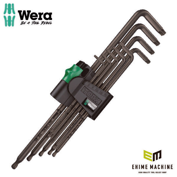 日本正規品 Wera 024460 967/9 TX XL 1 ボールポイントL型トルクス