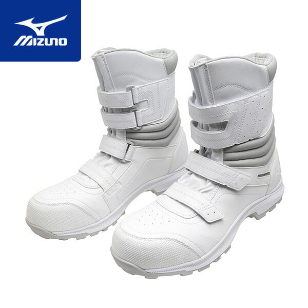 ミズノ 安全靴 F1GA251701 オールマイティ BA 29H ホワイト×グレー 半