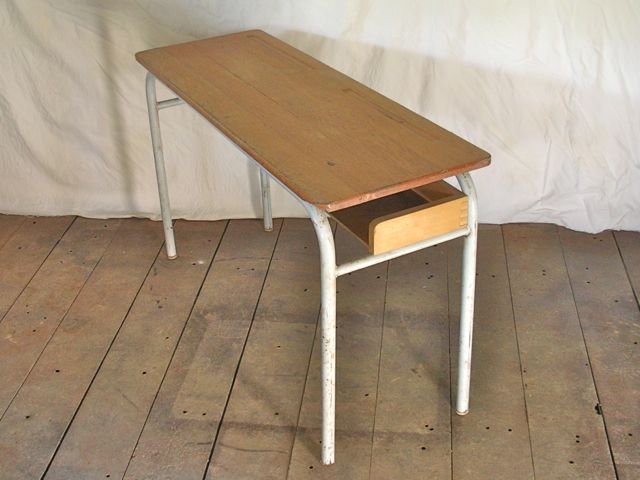 フランスの学校の長机 - フランス・アンティーク & ヴィンテージ