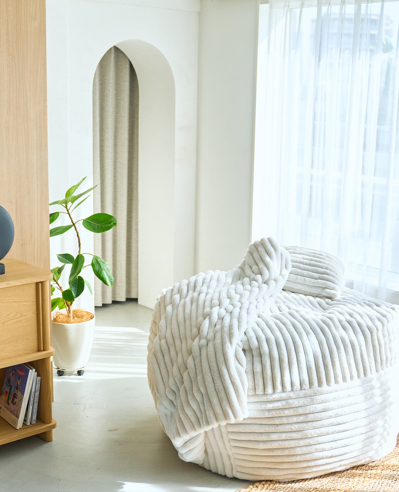 特大クッションソファ VOFF 03 WHITE – VOFF JAPAN