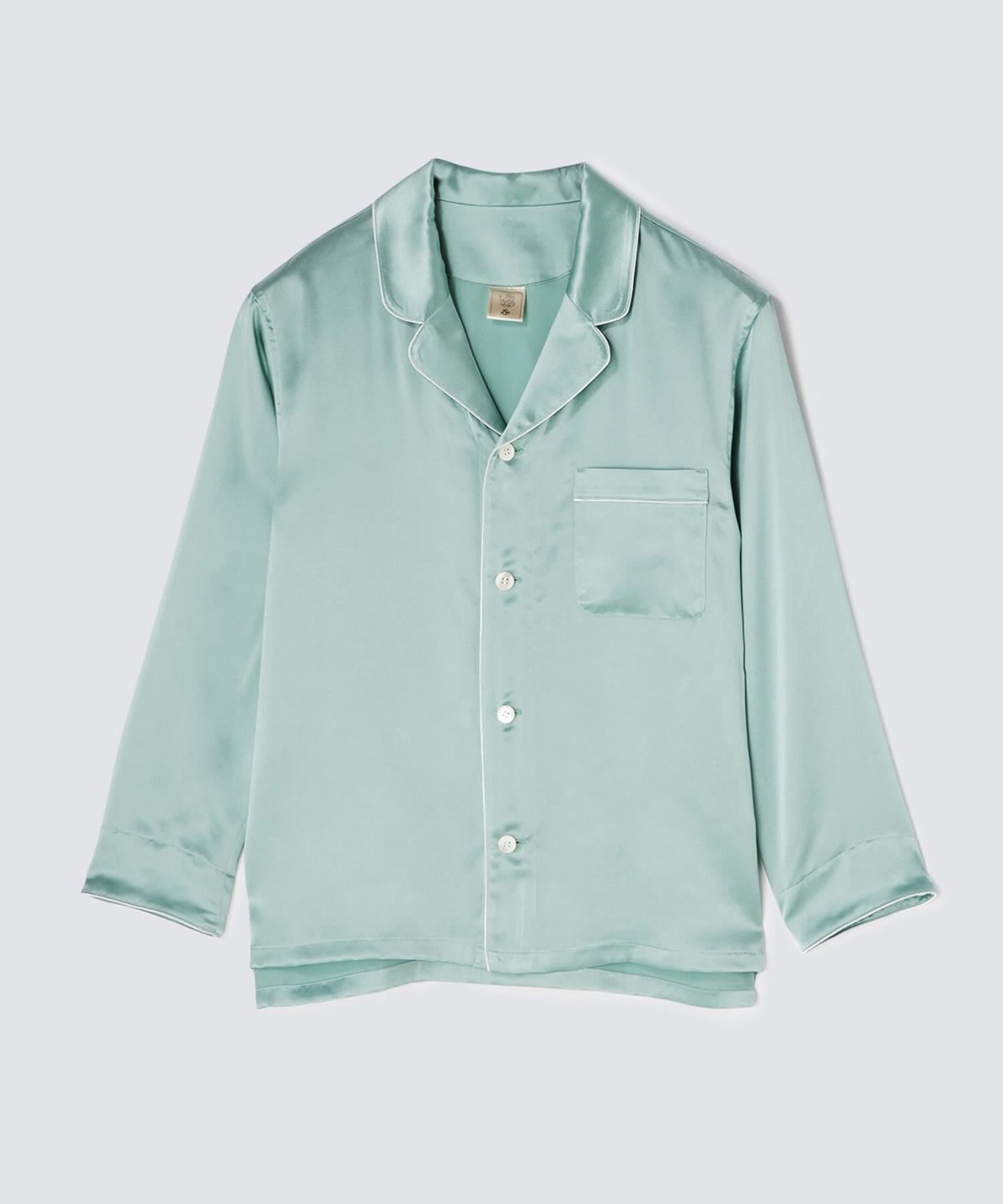 Foo Tokyo 公式ストア | 【トップス】シルクパジャマ ミントグリーン