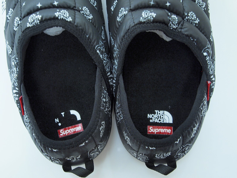 Supreme × THE NORTH FACE 'TNF BANDANA TRACTION MULE'シューズ