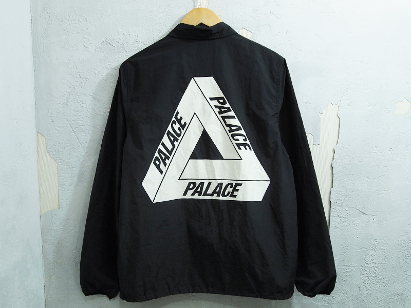 PALACE Skateboards 'Coach Jacket'コーチジャケット 黒 ブラック L