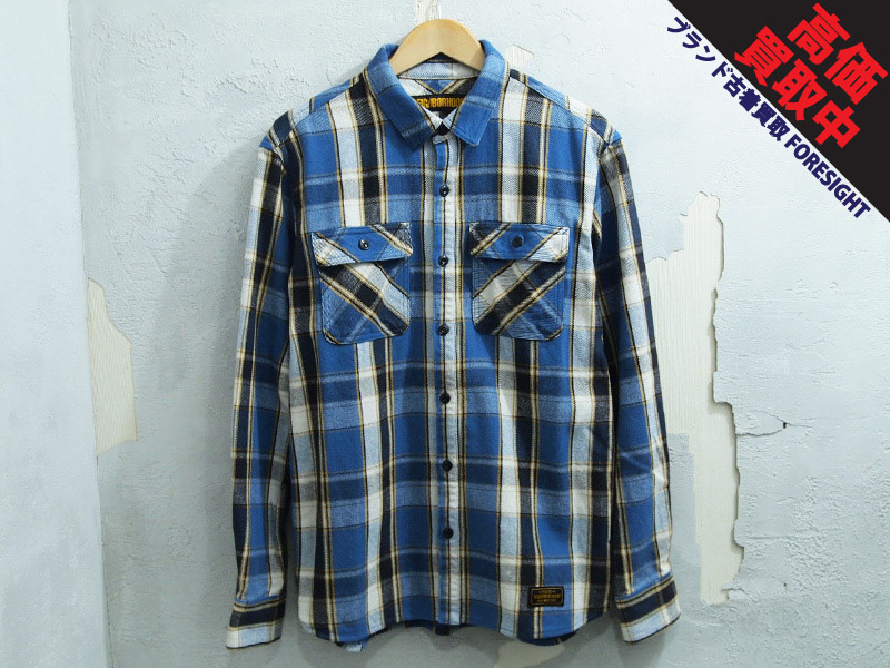 NEIGHBORHOOD 'CABELLA / C-SHIRT .LS' 長袖 チェック ネルシャツ