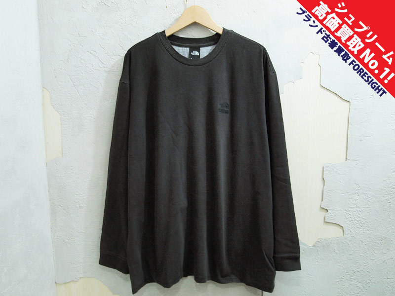 Supreme×THE NORTH FACE 'Pigment Printed L/S Top'長袖 Tシャツ ロンT