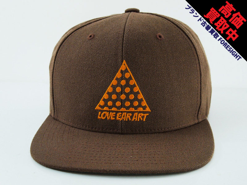 LOVE EAR ART 名古屋 JOINTS 2023 限定 'CAP'キャップ ロゴ ブラウン