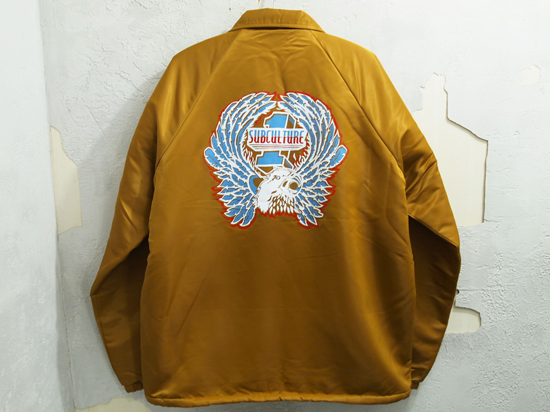 SC SubCulture 'NO.1EAGLE COACHES JACKET'ボア コーチジャケット