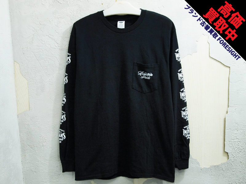 東京インディアンズ 'L/S TEE'長袖 ポケット Tシャツ ロンT ロング