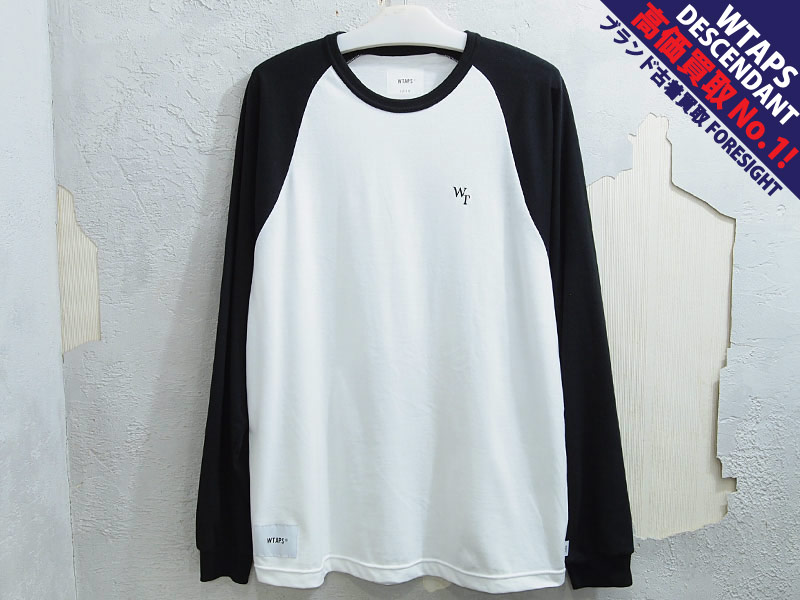 WTAPS 'IAN / LS / CTPL . LEAGUE'長袖 ラグラン Tシャツ ロンT ロング