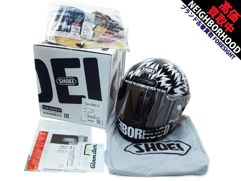 NEIGHBORHOOD×SHOEI×DSC 'Glamster'グラムスター フルフェイス