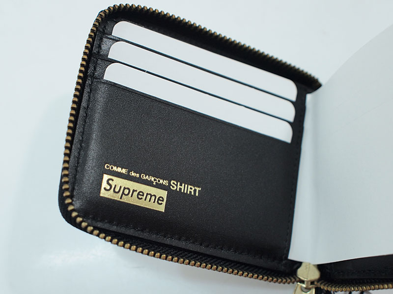 Supreme×COMME des GARCONS SHIRT 'Wallet'2つ折り ウォレット 財布