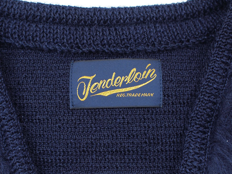 TENDERLOIN 'MOHAIR CARDIGAN'モヘア カーディガン M テンダーロイン