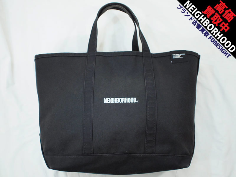 NEIGHBORHOOD × L.L.Bean 'BLACK TOTE-L'ブラック トート バッグ