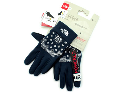 Supreme×THE NORTH FACE 'Bandana ETIP Glove'グローブ 手袋 バンダナ