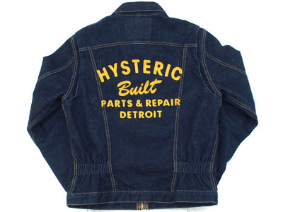 HYSTERIC GLAMOUR ジップアップGジャン デニムジャケット M