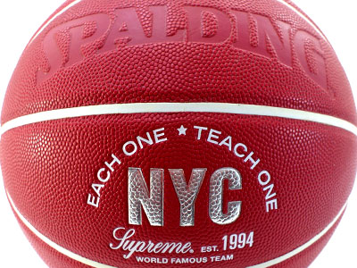 Supreme×SPALDING 'Basketball'バスケットボール スポルディング