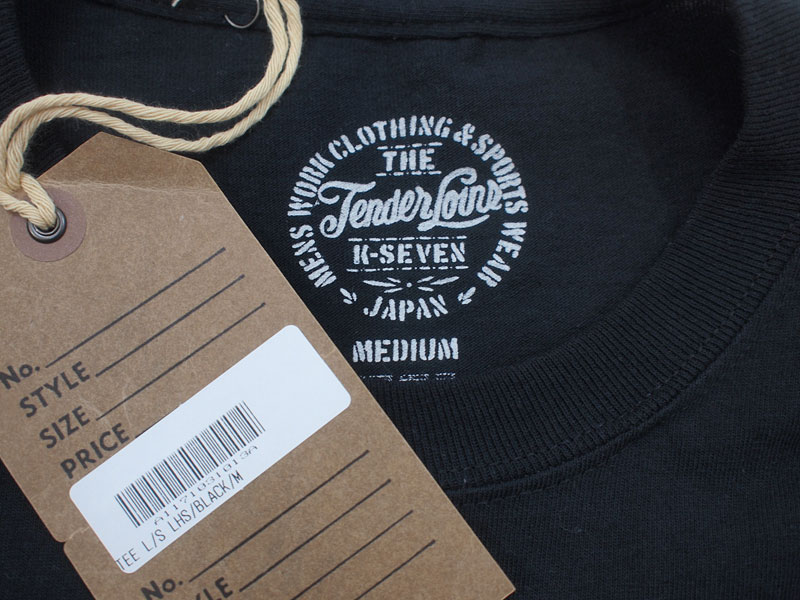 TENDERLOIN 'TEE L/S LHS'長袖 Tシャツ ロンT ロングヘアースカル 袖