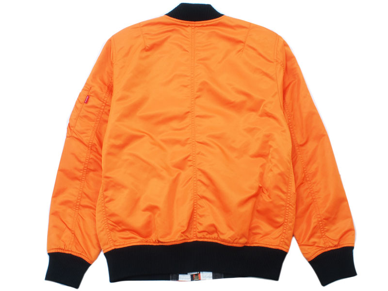 Supreme 'Reversible Checkered MA-1'フライトジャケット チェッカー
