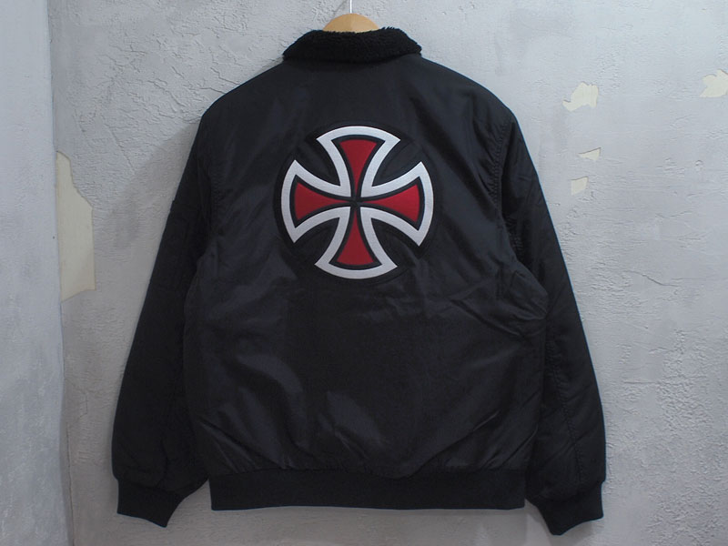 Supreme×Independent 'Fur Collar Bomber Jacket'ボンバージャケット