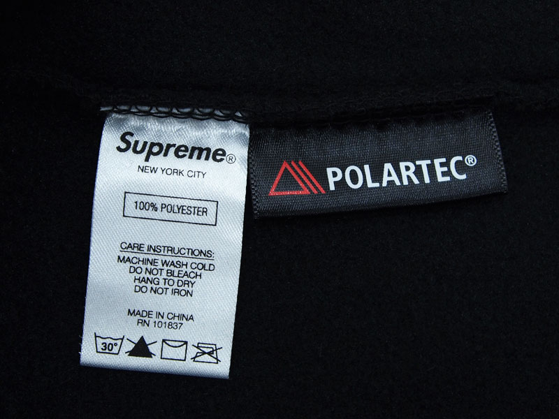 Supreme 'Polartec Small Box Crewneck Sweatshirt'ポーラテック