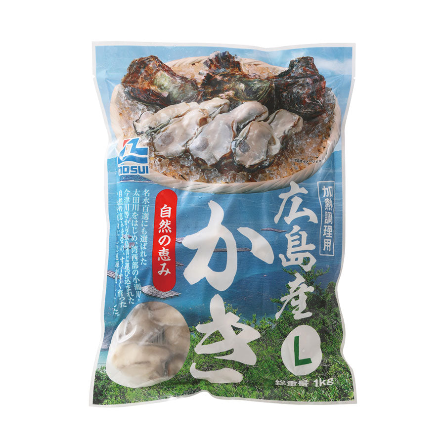 広島産 冷凍かき Lサイズ NET800g ( 牡蠣 / かき / カキ