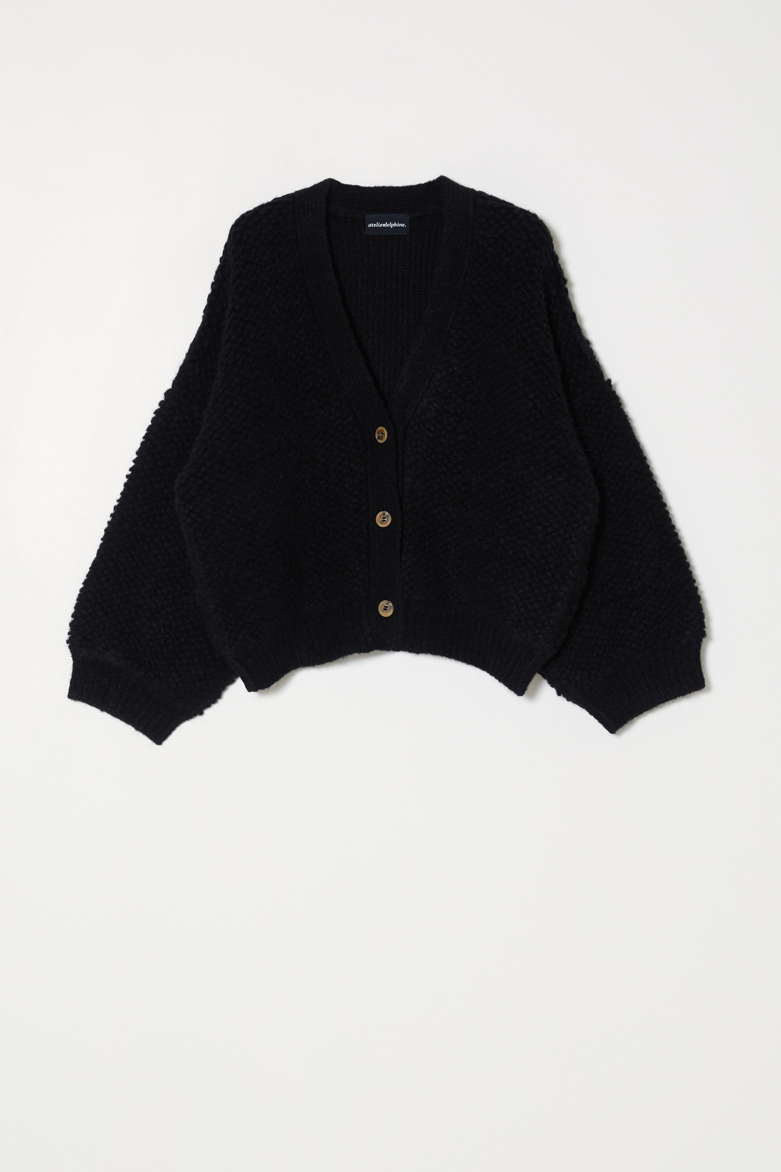 TRISTAN CARDIGAN, FRENCH TERRY at Atelier Delphine