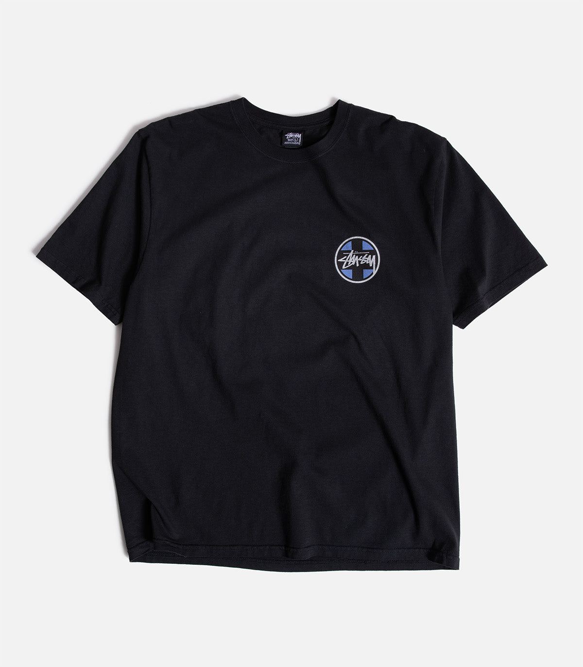 Stussy Cross Dot Pigment Dyed T-Shirt – Atlas