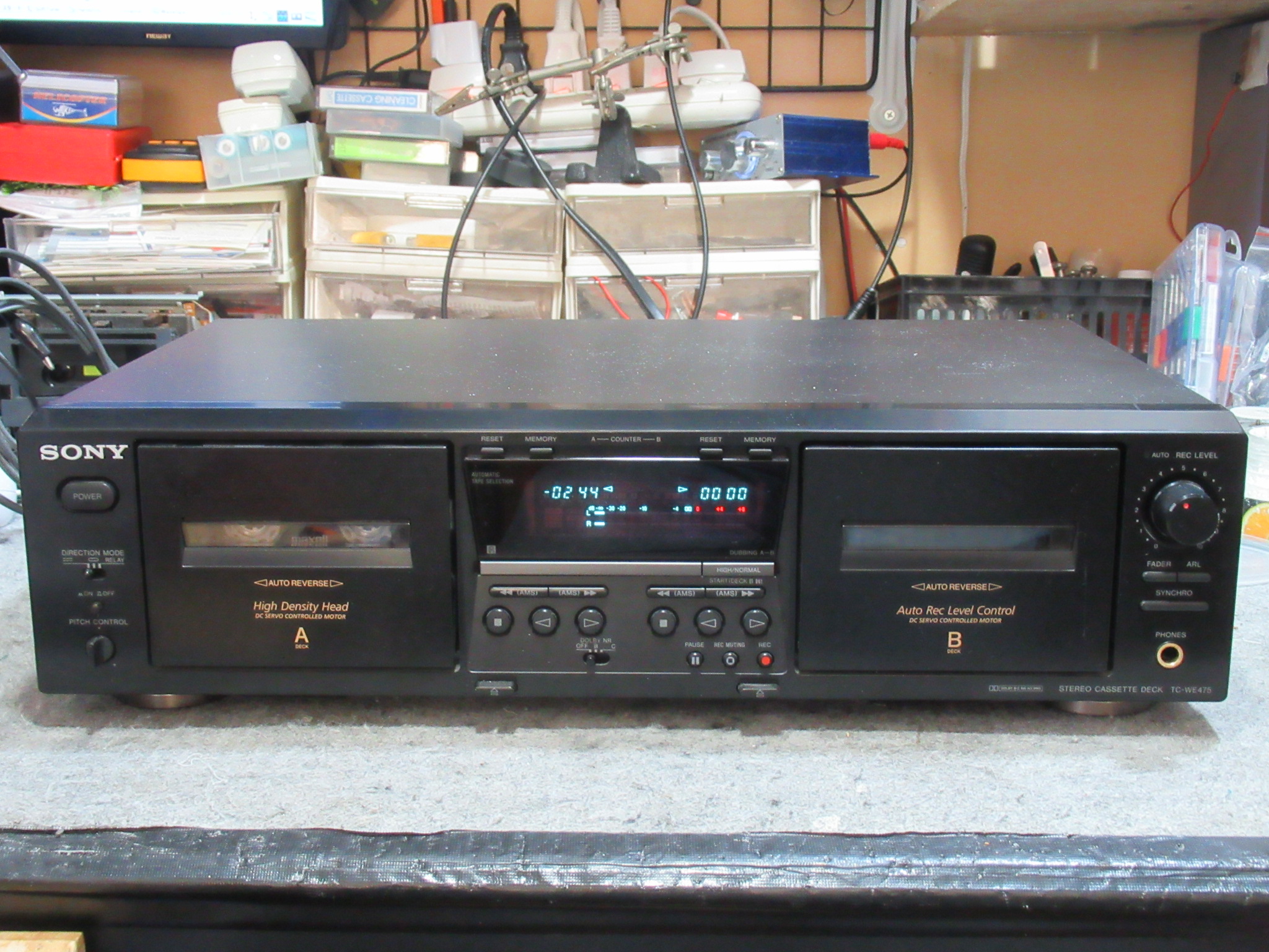 SONY TC-WE475 巻き戻し不良 – Audiolife － Enjoy your audio life!!