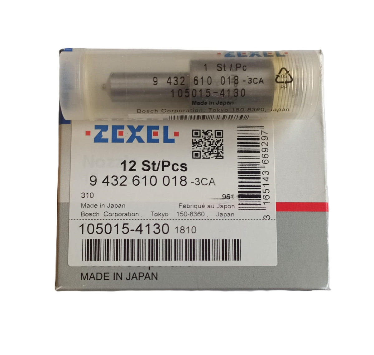 GENUINE ZEXEL - 105015-4130 (NP-DLLA154S324N413) -NOZZLE – Auto