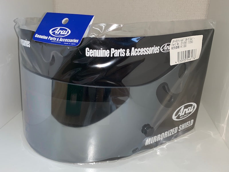 Arai アライヘルメット ミラーシールド CK-6 (スモーク シルバー