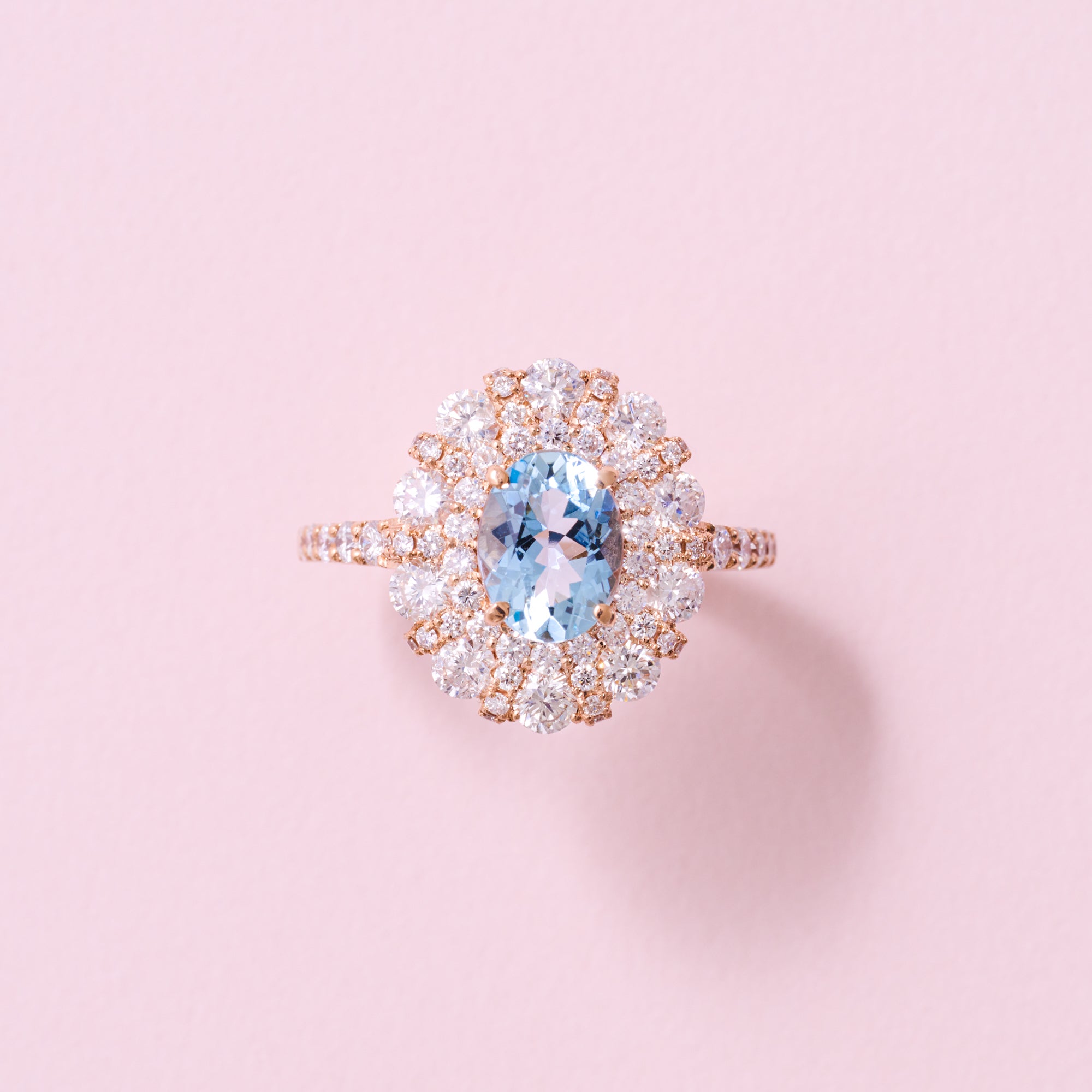 サマーシャワー］リング アクアマリン – AYAKO SAKURAI（櫻井 彩子