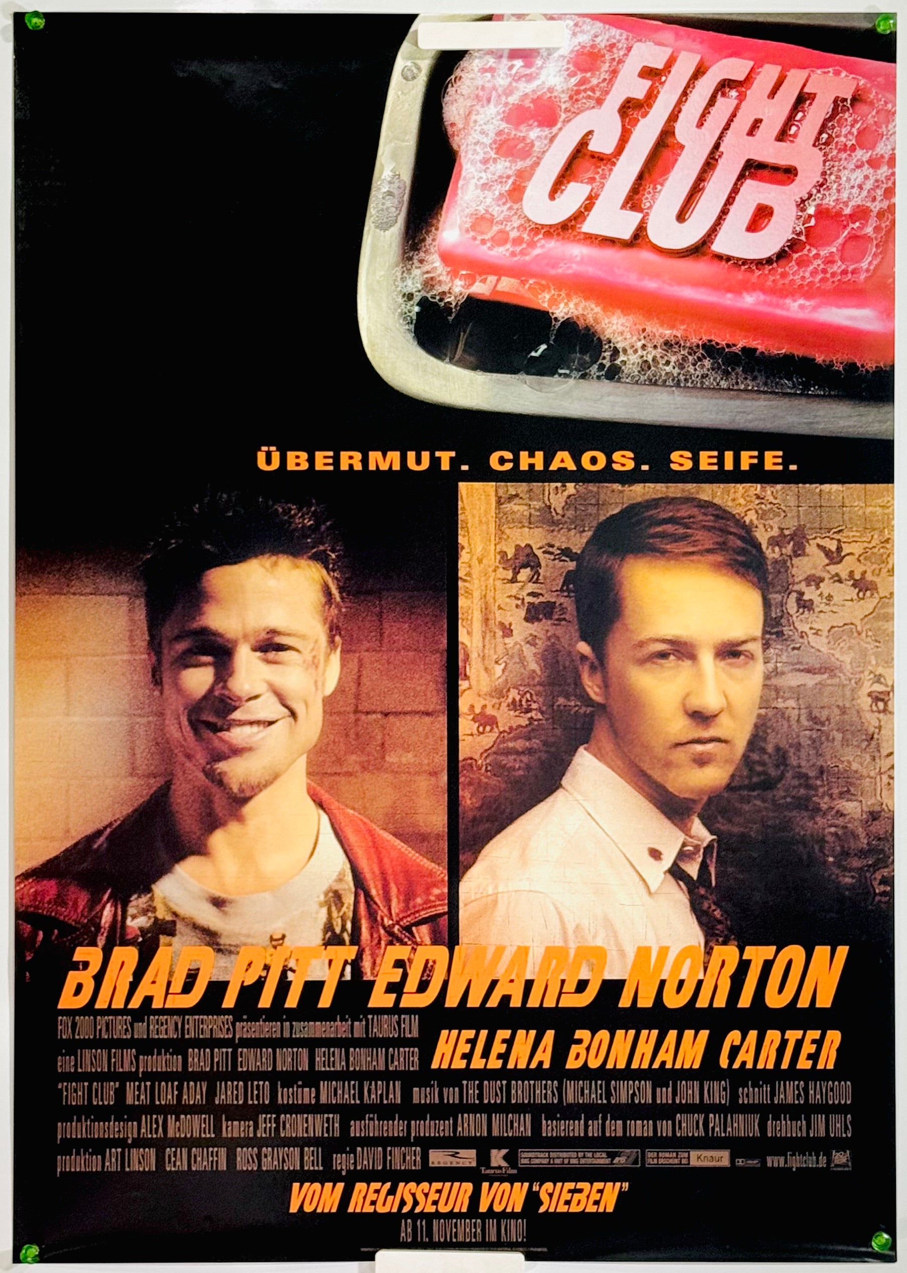 ファイト・クラブ』 洋画 ドイツ - 海外版映画ポスター専門店 - – Fine