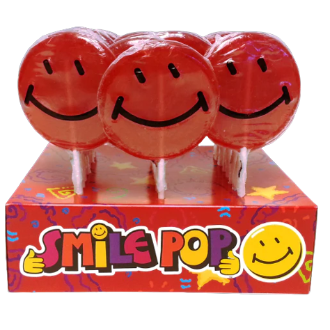 Adams and Brooks Smile Pops 1.5 oz. - All City Candy