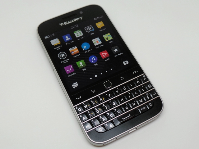 BlackBerry OS 10.3搭載、BlackBerry Classic（Q20）フォトレビュー