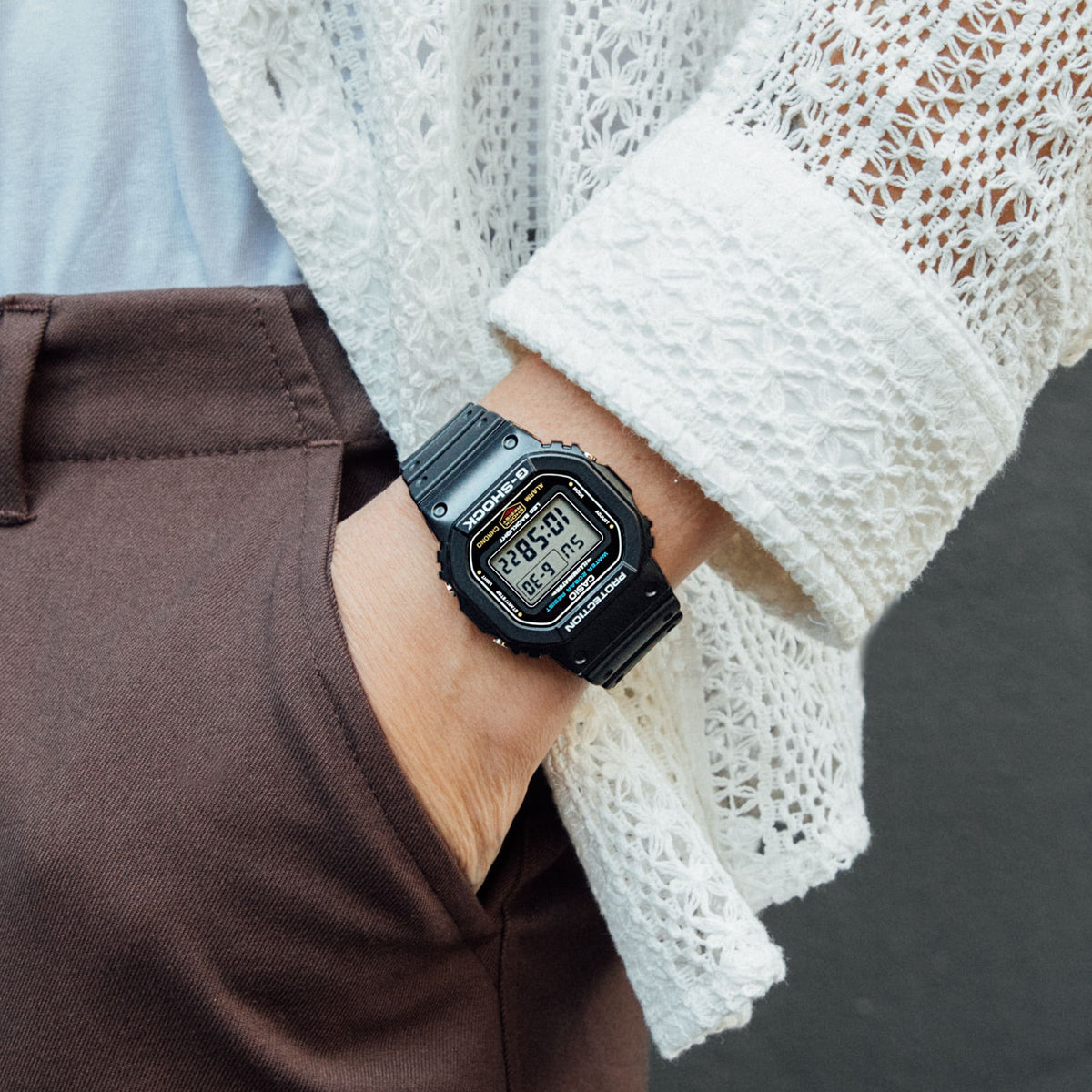 Casio G-Shock | DW5600E-1V – Assaleh Joailleries - Jewellers