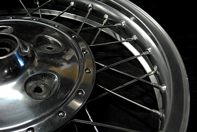 商品詳細 【19in フロントホイールKIT アルミHリム(ドラムハブ用