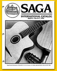 Saga “Django Jazz Guitar BM-500” (mid 80's) :: SHOW BY BANJO