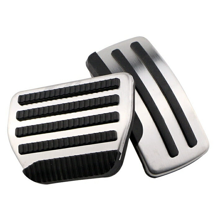 NISSAN ニッサン ステンレス製 ペダルカバー AT車用 アクセル/ブレーキ