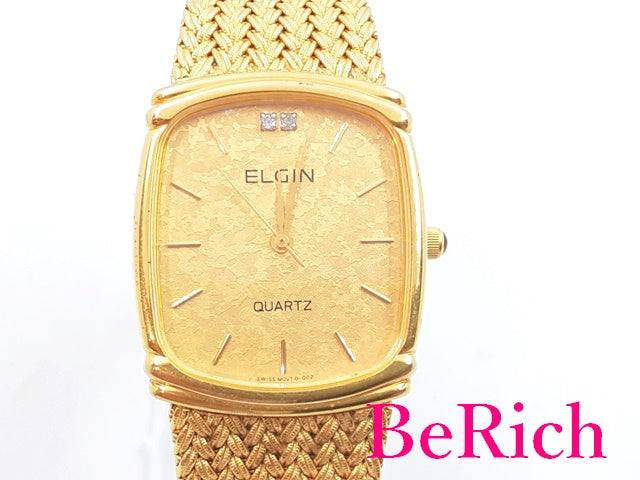 エルジン ELGIN メンズ 腕時計 FK282 ゴールド 文字盤 SS GP アナログ