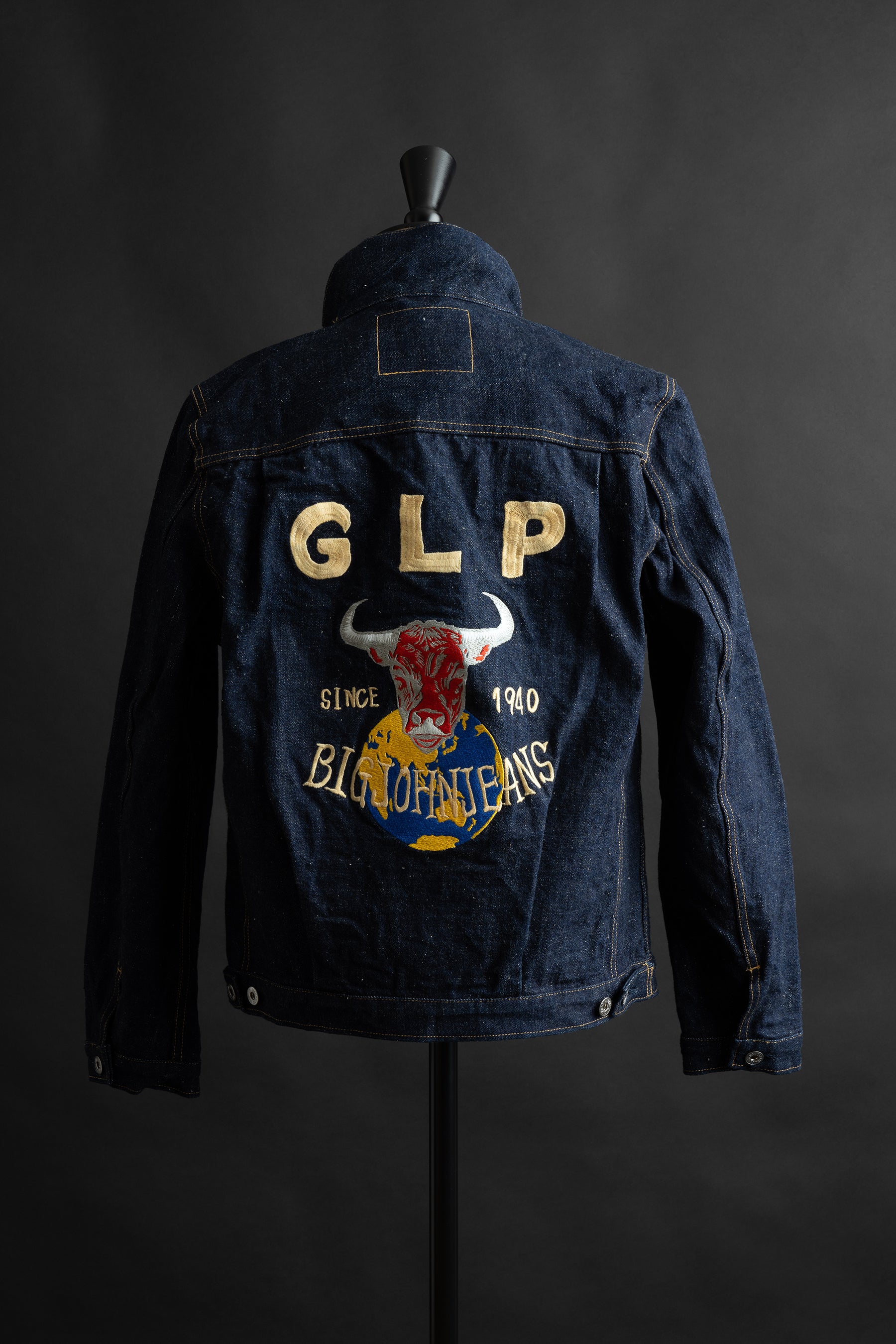 M6012RC (SPC) GR LABEL WILD DUCK JACKET COW EMB – BIG JOHN【公式