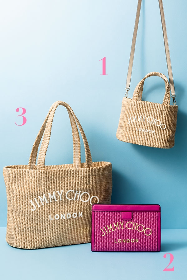 荷物がしっかり入る！ジミーチュウのロゴが可愛い新作トートバッグ