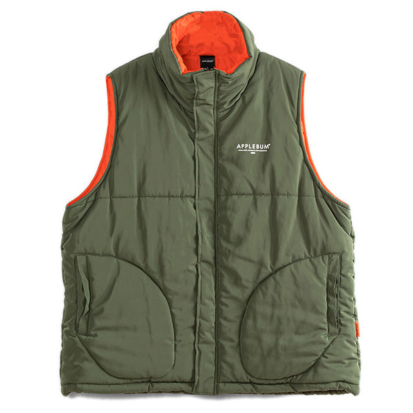 アップルバム ベスト 中綿入り APPLEBUM Military Innercotton Vest